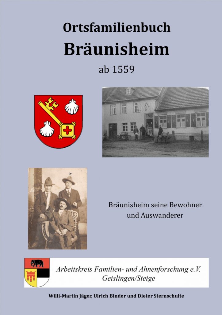 Ortsfamilienbücher, Chroniken und CD´s – AFAG e.V.